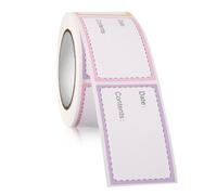 Practical Stickers Freezer Labels Self-Adhesive for Food Storage Container Pack of 250Pieces 5x3cm Food Storage Labels