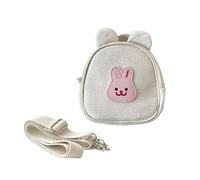 Practical Stroller Storage Bag Bear Pattern Pram Hanging Bag Small Shouder Bag for Parents On Moves