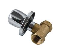 Practical Sturdy Aluminum Alloy Concealed Water Valves NPTs Female Thread for Domestic and Public Facilities Use Domestic Water Systems