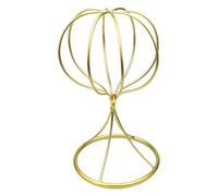 Practical Sturdy Iron Hat and Wigs Display Stands with Materials and Stability Household Daily Use Adjustable Hat Stand