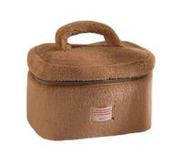 Practical Sturdy Plush Makeup Pouches with Zippered Fashion Accessory for Beauty Lovers Organization