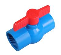 Practical Sturdy PVC Manual Round Valves Right Twist Simple Use 47mm Suitable for Home and Industrial Applications Plumbing Valves