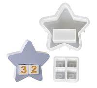 Practical Sturdy Silicone Craft Molds Home Accessory for Countdown Holders Easy Release Daily Decoration Wall Hanging Decoration
