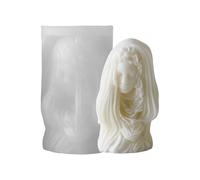 Practical Sturdy Silicone Divinity Sculpture Mold Home Accessory for Craft Plaster and Resin Creation Daily Use Plaster Sculpture