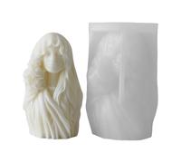 Practical Sturdy Silicone Divinity Sculpture Mold Home Accessory for Craft Plaster and Resin Creation Daily Use Easy Clean