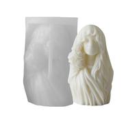 Practical Sturdy Silicone Divinity Sculpture Mold Home Accessory for Craft Plaster and Resin Creation Daily Use Silicone