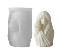 Practical Sturdy Silicone Divinity Sculpture Mold Home Accessory for Craft Plaster and Resin Creation Daily Use Statue Mold