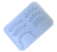 Practical Sturdy Silicone Fondant Elegant Styles for Chocolate Headband and Cake Decorations Easy to Use and Clean Headband Mold