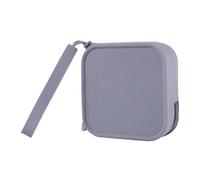 Practical Sturdy Silicone Jewelry Coin Purse Soft Materials Decoration for Trendy Women And Students Daily Use, Gray, 10*10cm