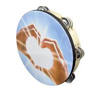 Practical Tambourine With Soft Grip Edges Handheld Drum Perfect For Choirs Dance Classes And Craft Projects Orff Musical Instruments