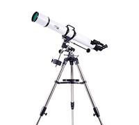Practical Telescope Focal Length 900Mm,Finder Mirror 5×24,Telescope Refracting Telescope Adjustable Portable Travel Telescopes for Astronomy,Multilayer Green Film,Manual,Manual