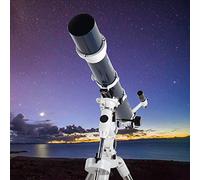 Practical Telescope Telescope for Professional Adults Astronomy Beginners, Refractor Telescope for Astronomy, Limit Star 12.5, Finder Mirror 6 X30, Focal Length 1000Mm with Tripod,