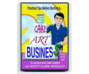 Practical Tips Before Starting a... CAKE ART BUSINESS - Scott Clark Woolley - a lecture and cake photo gallery - PAL format