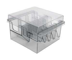 Practical Trimmer Guard Protected Box Keeping Your Trimmer Attachments Safe And Easily Accessible For Salon Or Home Use Transparent Clippers Case