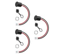 Practical Type C Female 2.0 Terminal Adapters Featuring Caps and Nut Design Texture Industrial USB C Connectors