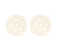 Practical Unvarnished Round Timbers Board for Home Decoration Projects Handmade Art Project Supplies