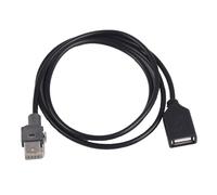Practical USB Cable Wire Extension Connector 4 Pin Adapter Suitable For 307 408 C4 C5 C Quatre B50 RD9 Music Navigation Car Music Adapter