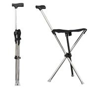 Practical Walking Stick With Seat Practical Foldable Chair Cane For Travel And Resting Hiking Climbing Gear Foldable Chair Cane