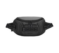 Practical Waterproof DSLR Camera Chest Pack Shoulder Bag Multi Compartment Oxfords Fabric Crossbody Bag for Photographer, Black, As the pic show