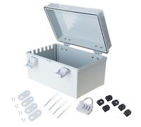 Practical Weatherproof Electrical Box Outdoor Daily Casual Use With And Sturdy ABS Materials For Garden And Patios Dustproof Junctions Box