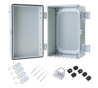 Practical Weatherproof Electrical Box Outdoor Daily Casual Use with and Sturdy ABS Materials for Garden and Patios Industrial Housing