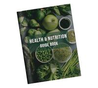 Practical Wellness Notebook with Diet Strategies and Health Tips Health Notebook