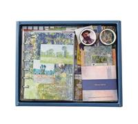 Practical Writing Journaling Set Full Accessories for Students Professional and Travel Enthusiasts in Various Scenes Writing Gift Box