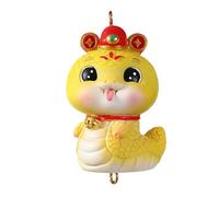 Practical Year Of The Snake Celebration Hanging Decoration Assorted Color Sturdy Resin Metal Pendants Daily Use New Year Accessories