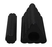 Practical Yogic Column with Nonslip Rollers, Black
