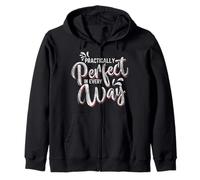 Practically Perfect In Every Way Famous Magical Quote Zip Hoodie