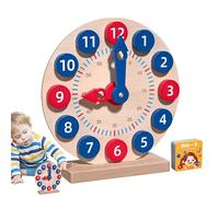 Practice Clock - 7.87x5.51x2.28 Inches Time Activity Set | Recognition Model, Cognition Model For Elementary School Students, Kids Analog Clock For Homeschool Supplies, Learn To Tell Time Easily