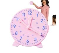 Practice Clocks for Kid - 4.33 Inches Child Friendly Teaching Timepiece, ABS Analog Practice Education Tool, Lightweight Demonstration Training Model | Learning Clock For Children Boys Girls Classroom