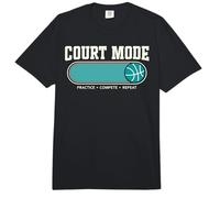Practice Compete Repeat Basketball Comfort Colors Adult Heavyweight T-Shirt