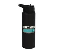 Practice Compete Repeat Basketball Stainless Steel Insulated Water Bottle