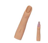 Practice Fingers for Nails - Artificial Finger, Manicure Practice Finger Model Silicone with Joints | Manicure Accessories, Nail Finger Models, Artificial Nail Finger for Developing Skill