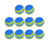 Practice golfBalls - 10 Durable Elastic golfBalls, Soft Material Safe for Backyard Play, Training Tool for Junior Beginner Amateur Golf, Outdoor Driving Range Course | golfWarm-Up and Swing Improve