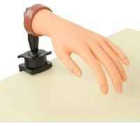 Practice Hand for Acrylic Nails, Mannequin Hands for Nails Practice, Nail Art Training Hand, Fake Nail Hand, Acrylic Nail Practice Hand, 1 Piece Nude Hand