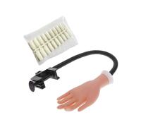Practice hand for nail art will improve your technique with this flexible nail training model