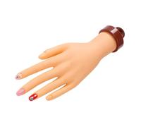 Practice Hand Model Pvc Flexible Right Hand for Nail Art Training