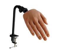 Zialofi Practice Hand with Stand Mannequin Hands for Nails Practice for Acrylic Nails for Diy, Right skin