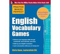 Practice Makes Perfect English Vocabulary Games