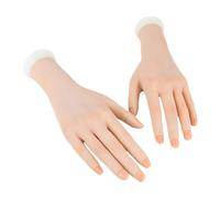 Practice Mannequin Hand Practice Hand for Acrylic Nails Soft for Photo Props