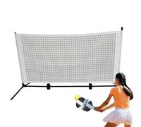 Practice Net - Portable Pickleball Trainer System, Small Tennis Ball Net for Road and Beachs | Foldable Backyard Sports Equipment