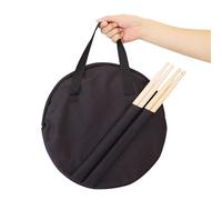 Practice Pads for Drummers, Drum Pads & Drumsticks | Portable Drum Bag Set with 12" Drum Pad with Drumsticks - Tamb Pads Set