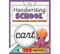 Practice Paper Early Writing 100 Lined Pages for Cultivating Good Writing Habits: Regular Ruled Handwriting Paper for improving writers in KS1 and KS2