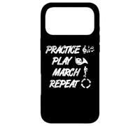 Practice Play March Repeat Hornist Instrument French Horn Case for iPhone 17 Pro Max