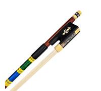 Practice Playing Violin Bow Brazilwood Violin/viola Bow 4/4 3/4 1/2 1/4 1/8 Professional Natural Horsehair Parts Accessories(Type 1)