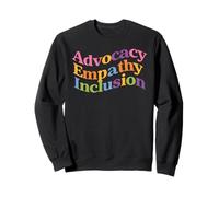 Practice Radical Empathy Advocate Gift Mental Health Social Sweatshirt
