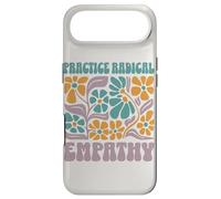 Practice Radical Empathy Floral Values Design Case for iPhone Air