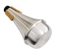 Practice Silencer Brass Trumpet Mute Aluminum Cork Musical Instrument Part (Silencer)
